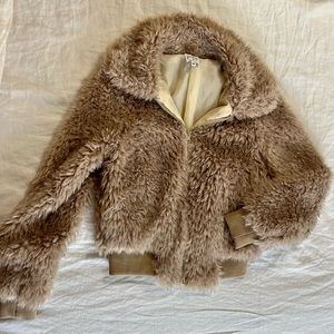Like New Princess Polly Fur Jacket